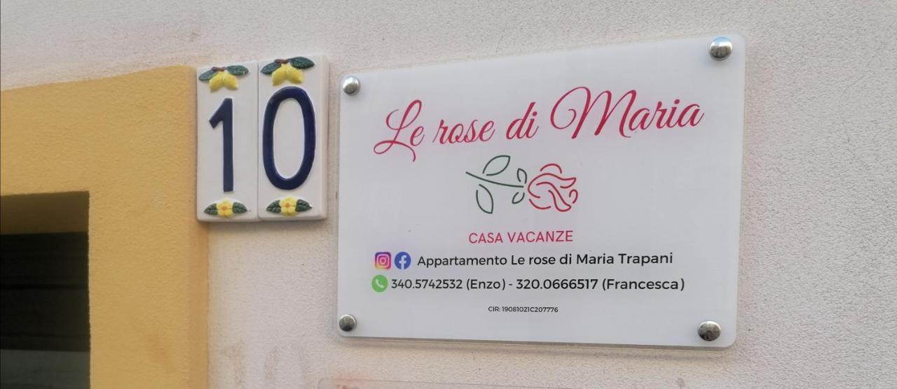 Le Rose Di Maria Apartment ตราปานี ภายนอก รูปภาพ